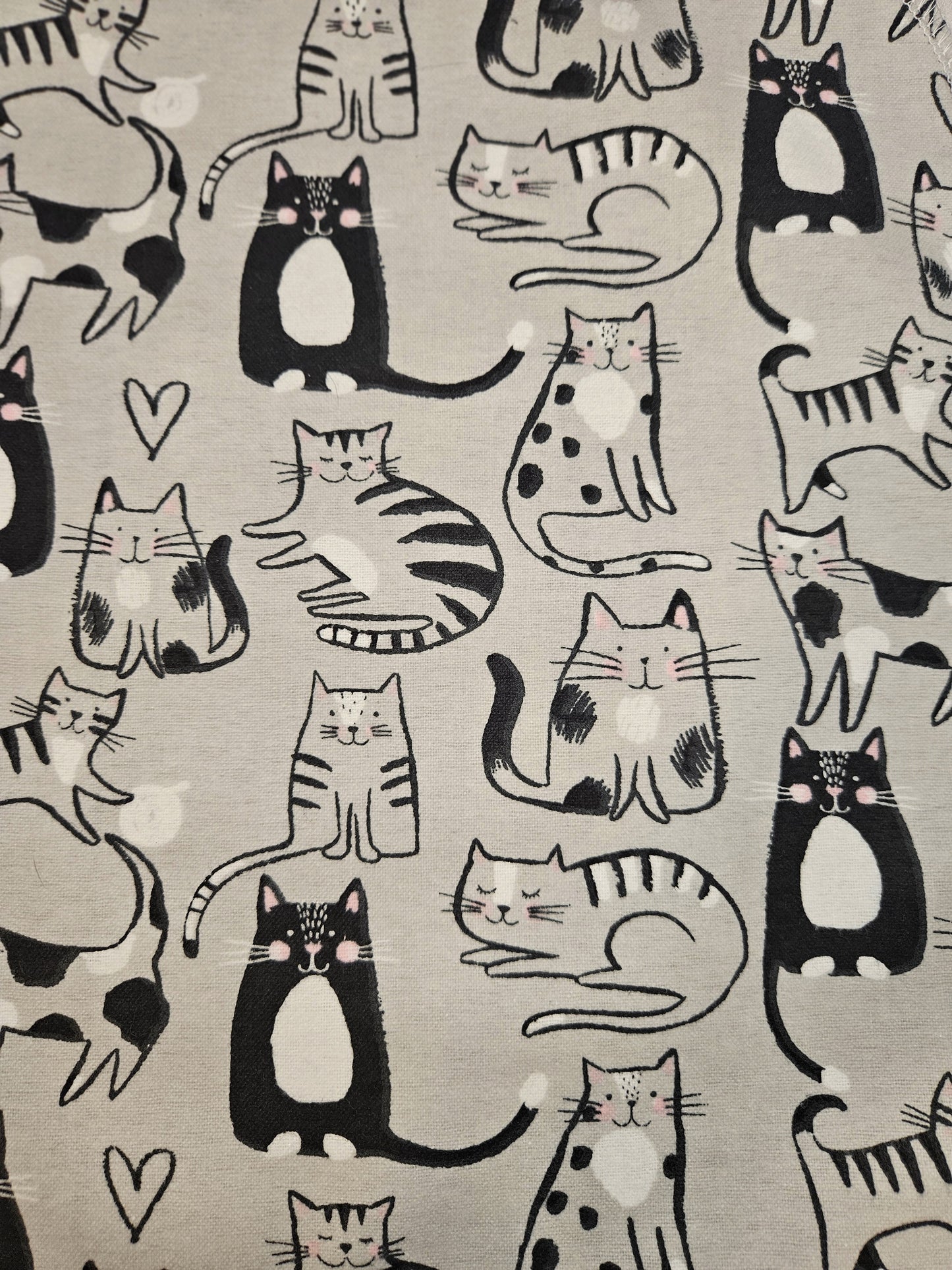 Gray Cat Prints Paperless Paper Towels