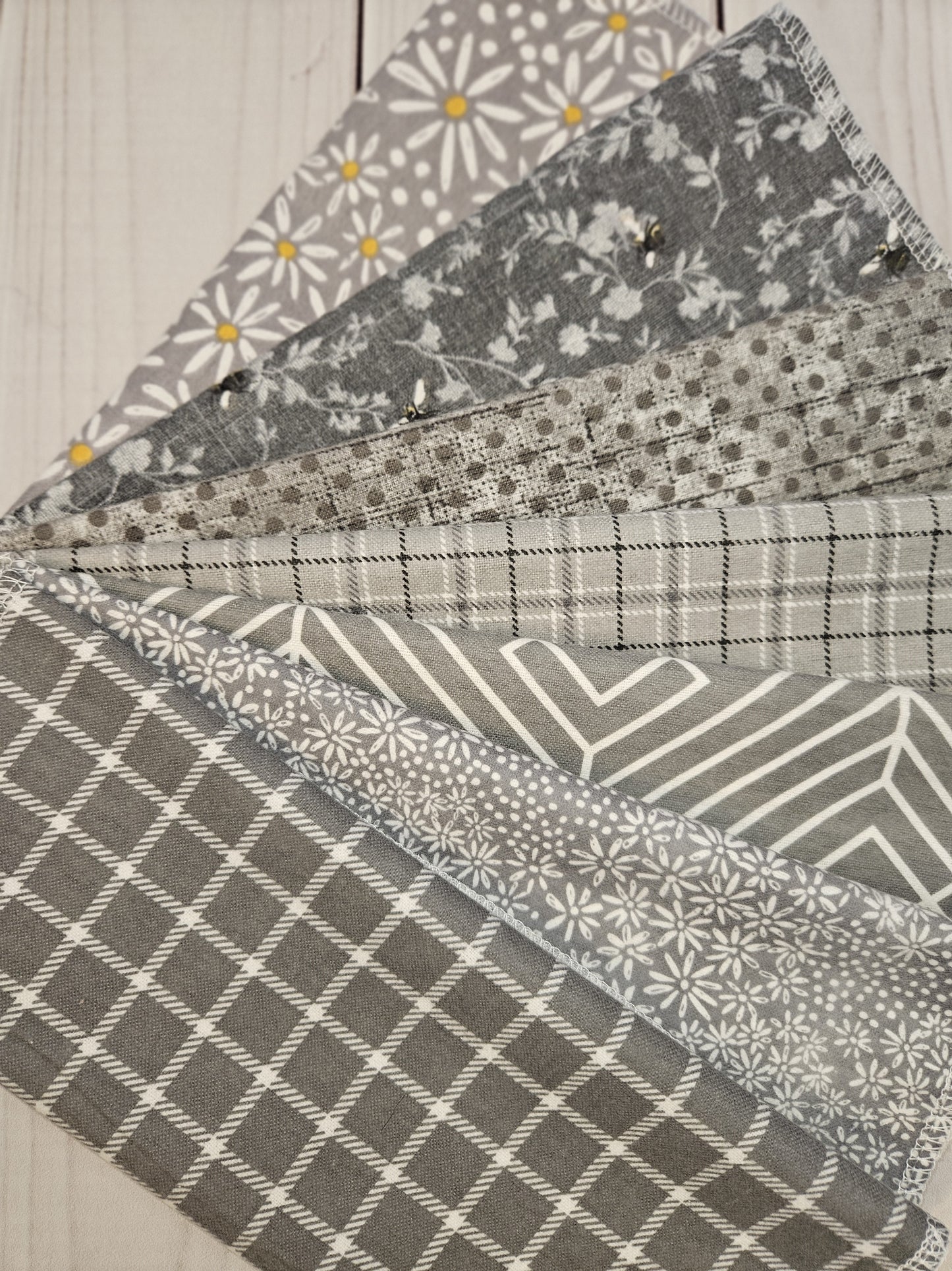 Gray Variety Prints Paperless Paper Towels,