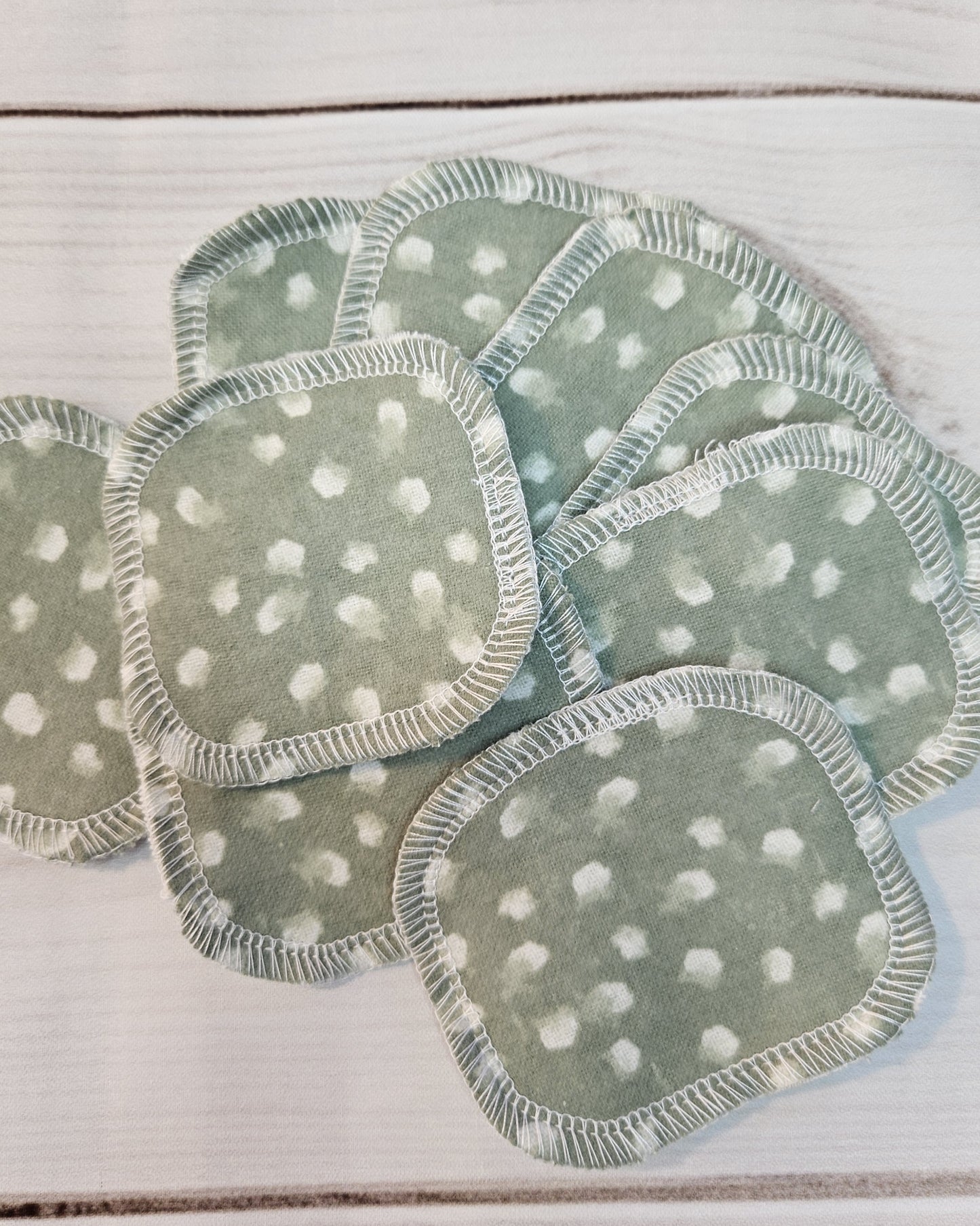 Sage Reusable Facial Rounds, Cotton Facial Rounds, Makeup Rounds, Makeup Remover