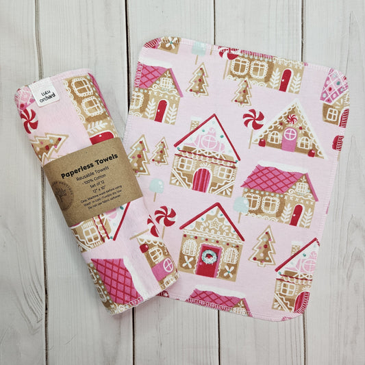 Gingerbread Houses Paperless Paper Towels