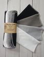 Gray Monotone Paperless Paper Towels
