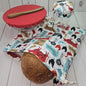 Sourdough Starter Set, Reusable Waterproof Bowl & Jar Cover, Bread Bag