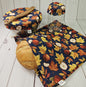 Sourdough Starter Set, Reusable Waterproof Bowl & Jar Cover, Bread Bag