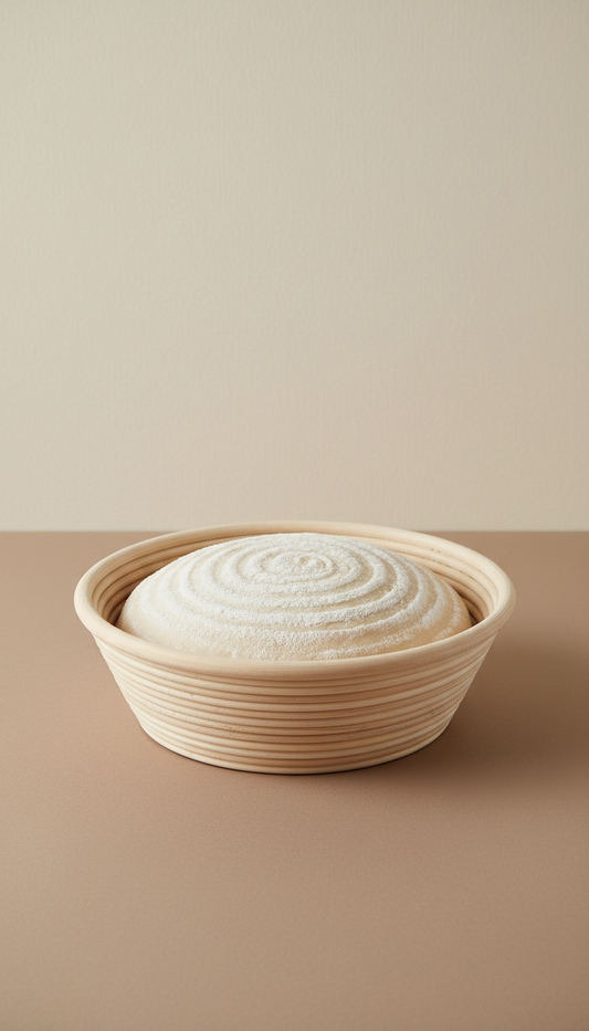 Signature proofing basket with smooth rattan