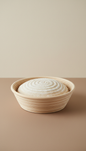 Signature proofing basket with smooth rattan