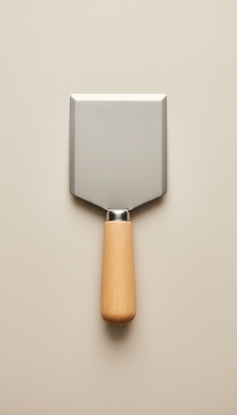 Flexible Dough Scraper in Warm Stone