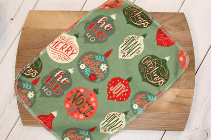 Retro Christmas Ornaments Paperless Paper Towels