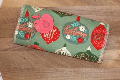 Retro Christmas Ornaments Paperless Paper Towels